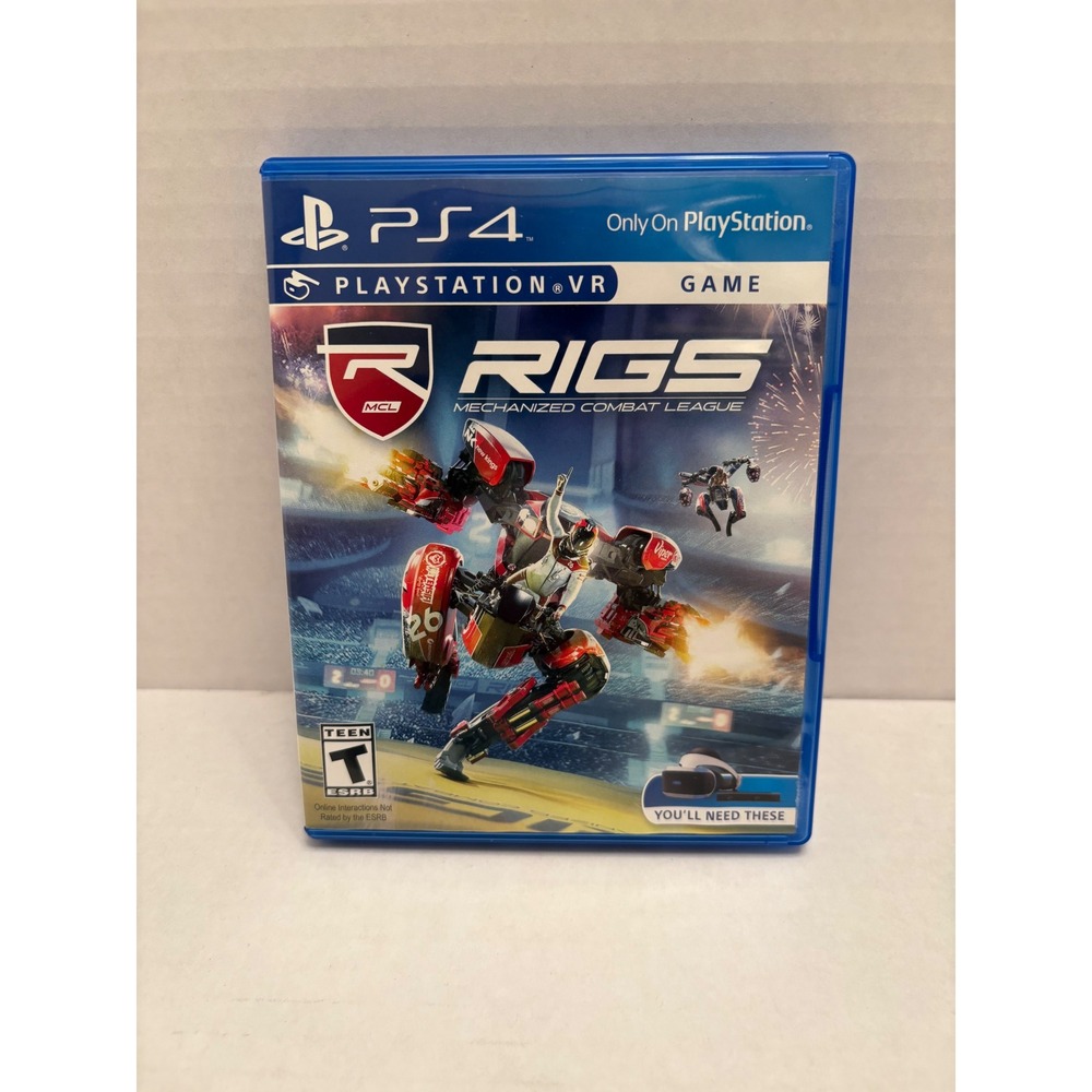 RIGS Mechanized Combat‎ League PS4 PlayStation VR Game 3001638-AC VR Required